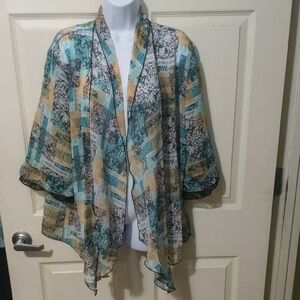Elegant Sheer Kimono Cardigan